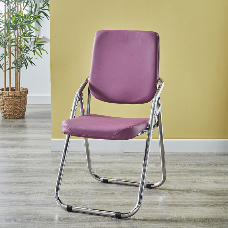 Chaise moderne d'intérieur et d'extérieur en métal, chaise d'appoint à dossier ouvert avec accoudoirs