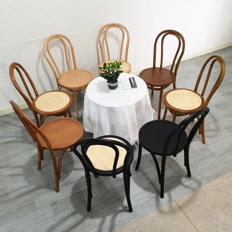 Chaise de bois de style moderne Windsor côté arrière de cuisine de cuisine