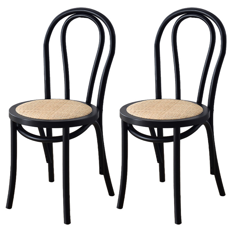 Chaise de bois de style moderne Windsor côté arrière de cuisine de cuisine