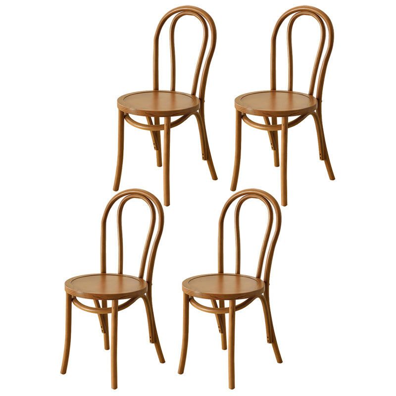 Chaise de bois de style moderne Windsor côté arrière de cuisine de cuisine