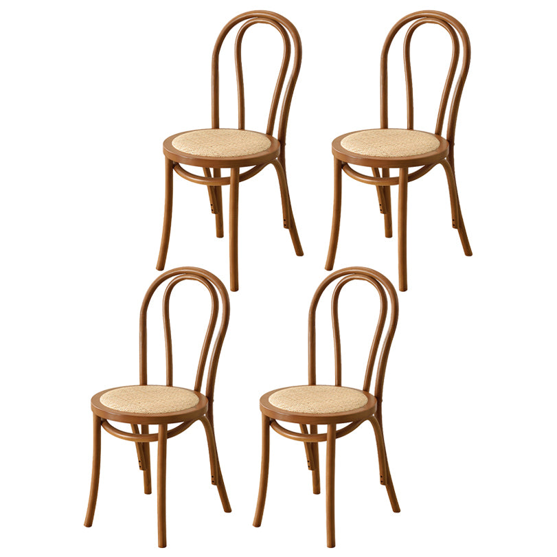 Chaise de bois de style moderne Windsor côté arrière de cuisine de cuisine