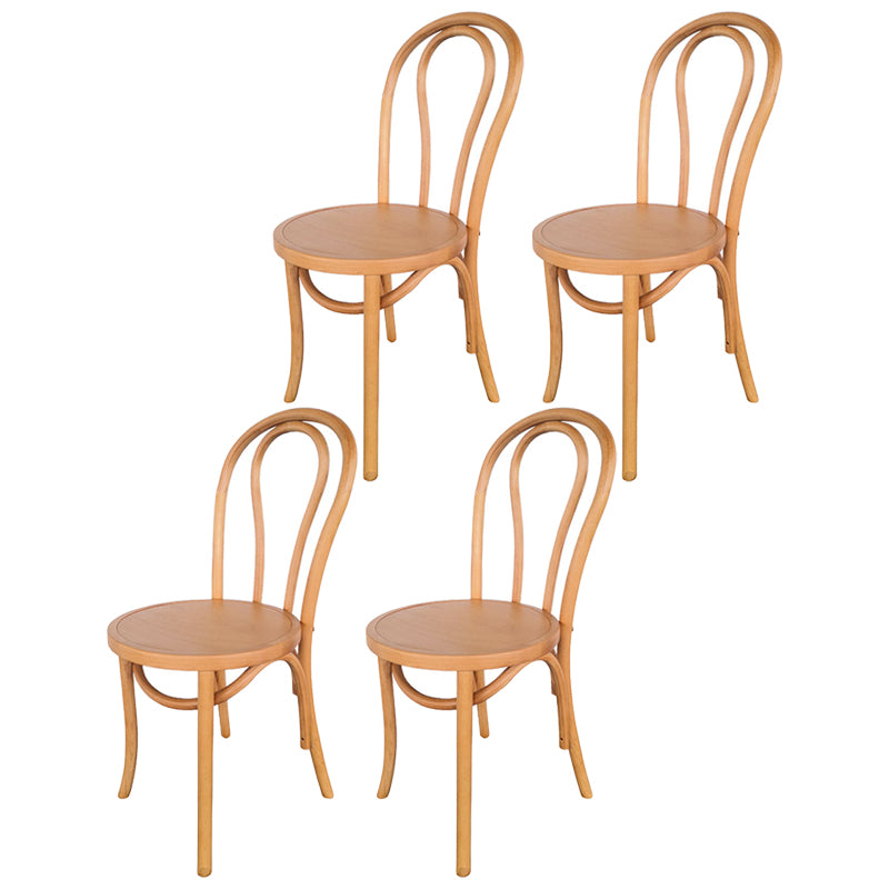 Chaise de bois de style moderne Windsor côté arrière de cuisine de cuisine