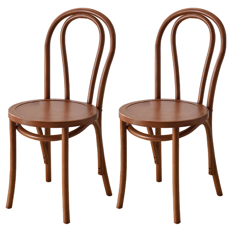 Chaise de bois de style moderne Windsor côté arrière de cuisine de cuisine