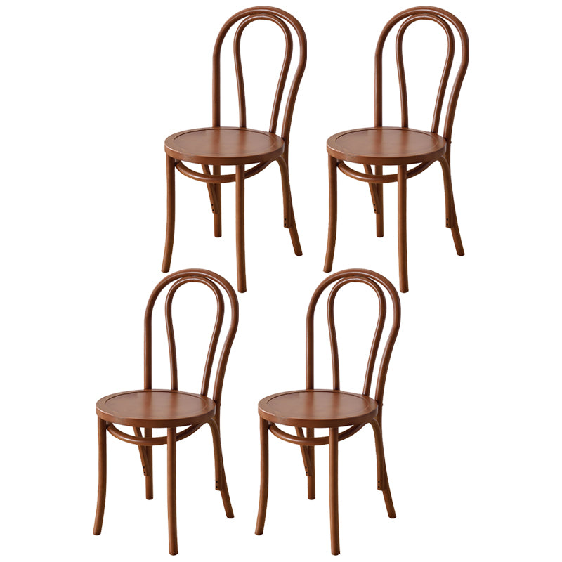 Chaise de bois de style moderne Windsor côté arrière de cuisine de cuisine