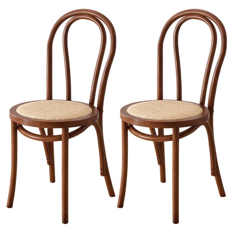 Chaise de bois de style moderne Windsor côté arrière de cuisine de cuisine
