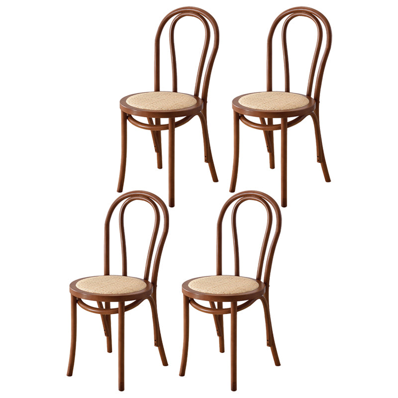 Chaise de bois de style moderne Windsor côté arrière de cuisine de cuisine