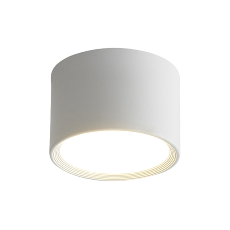 Cylindrical Ceiling Light Close to Ceiling Lighting Fixture Modern Flush Mount Chandelier