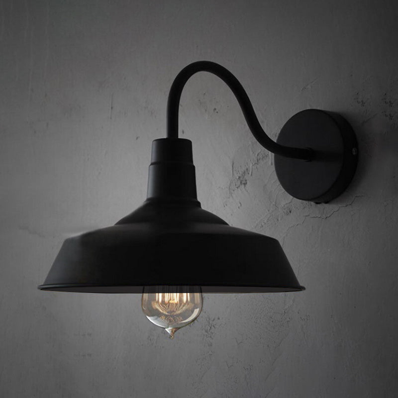 1 Light Metal Geometric Wall Lighting Fixtures Industrial Style Wall Mounted Light Fixture