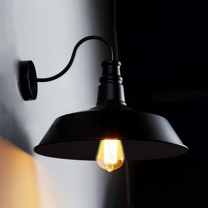 1 Light Metal Geometric Wall Lighting Fixtures Industrial Style Wall Mounted Light Fixture