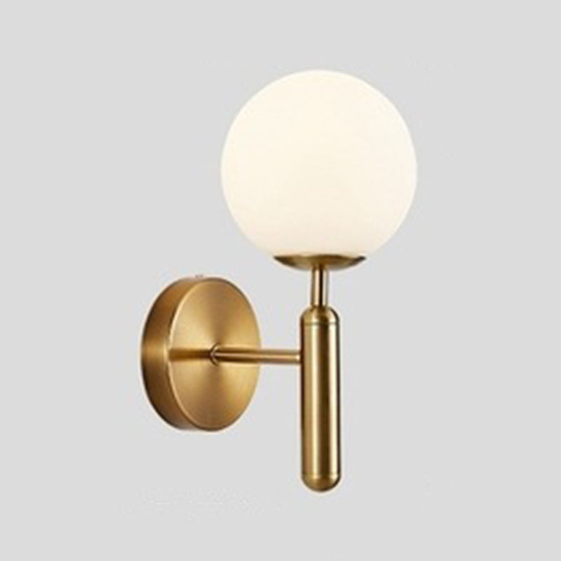 Fissature per illuminazione a parete in metallo moderno in stile moderno 1 lampada montata a parete leggera