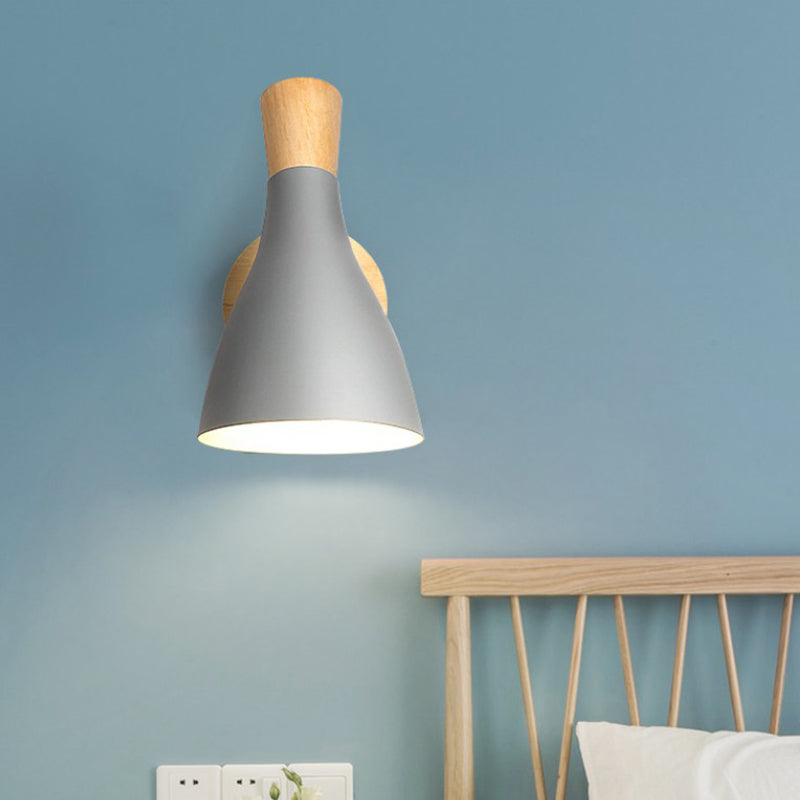 Simple Modern Characteristic Style Wall Sconce Lighting Metal Sconce for Bedroom Study Corridor