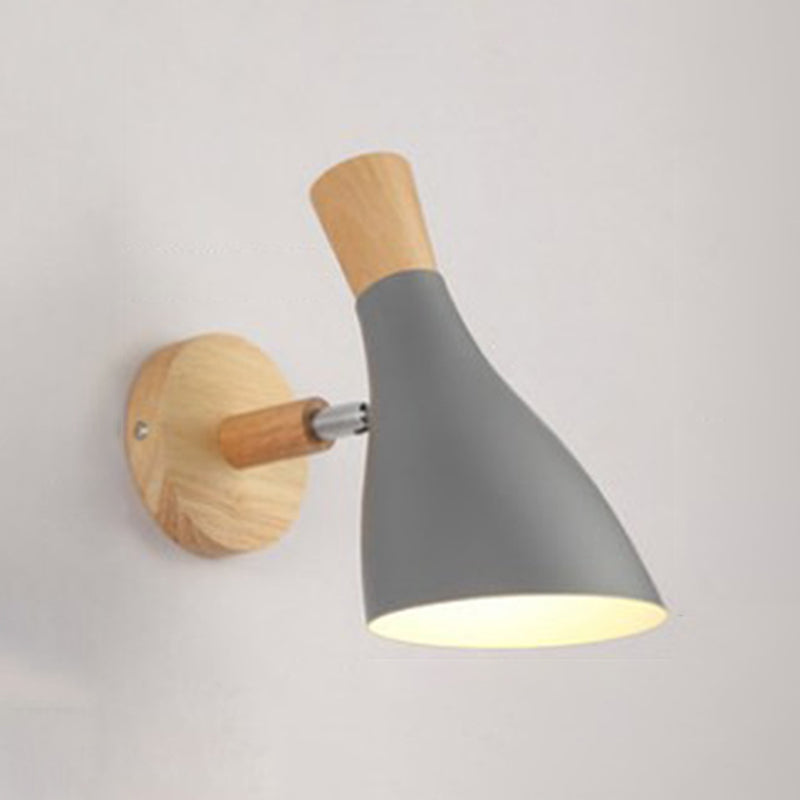 Simple Modern Characteristic Style Wall Sconce Lighting Metal Sconce for Bedroom Study Corridor