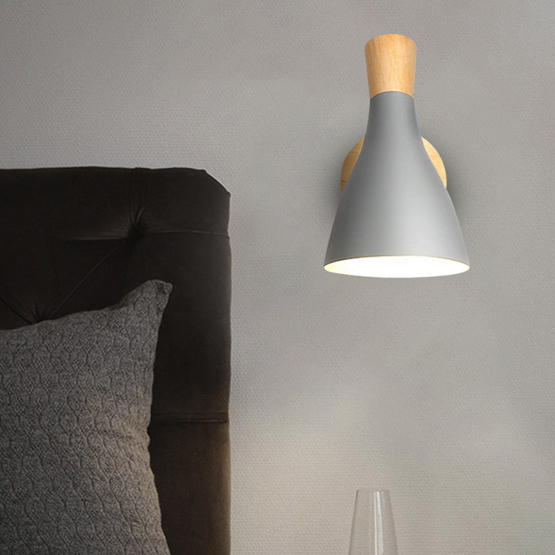 Simple Modern Characteristic Style Wall Sconce Lighting Metal Sconce for Bedroom Study Corridor