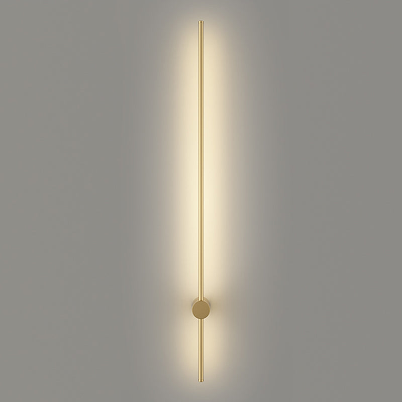 Moderne Stil 2 Leichter Wandbeleuchtungsideen Aluminium Linear wandmontierte Wandleuchten