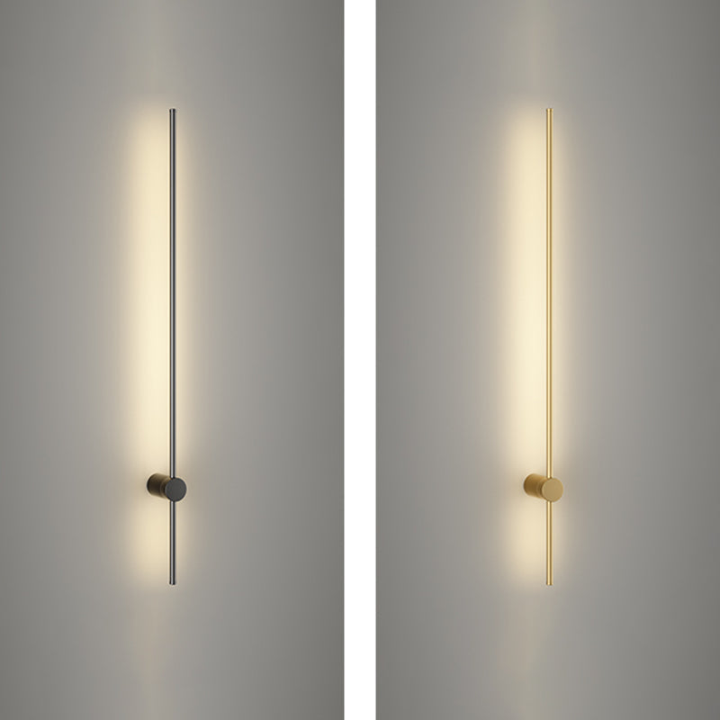 Moderne Stil 2 Leichter Wandbeleuchtungsideen Aluminium Linear wandmontierte Wandleuchten
