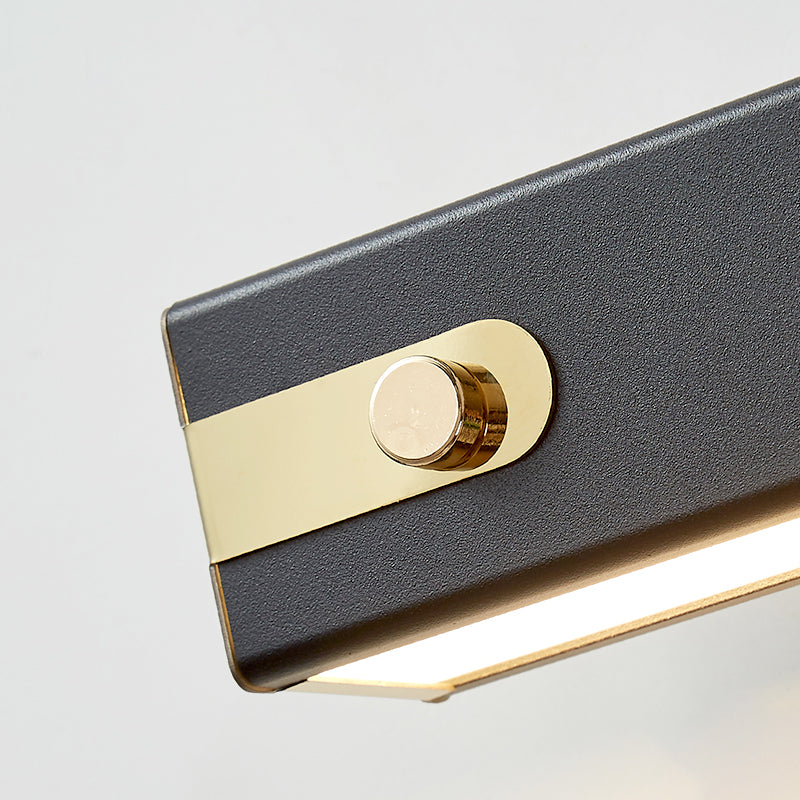 Swivel Aluminum Sconce Lighting Fixtures 1-Light Modern Style Wall Mount Lamp