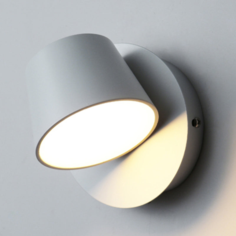 Modern Style Cone Flush Mount Wall Lights Aluminum Wall Mounted Light Fixture for Bedroom