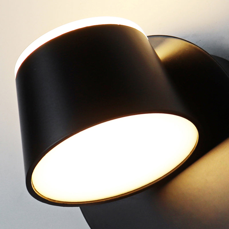 Moderne Kegel Flush Mont Mall Lights Aluminium Wandmontage Leuchte für Schlafzimmer