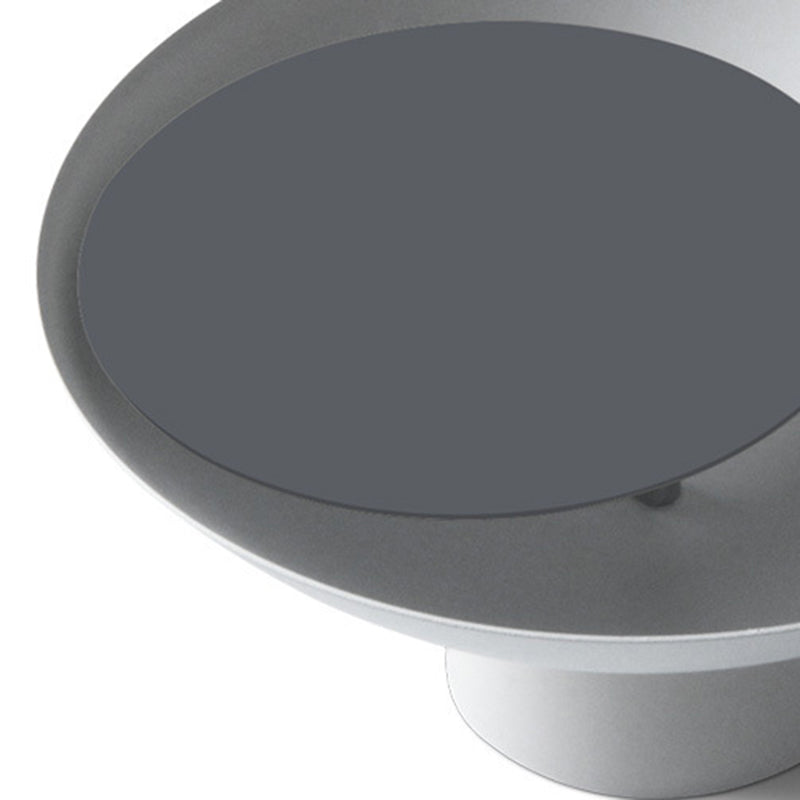 Iluminación de la pared de sombra redonda lámpara de apliques de metal de luz 1 de luz para sala de estar para sala de estar