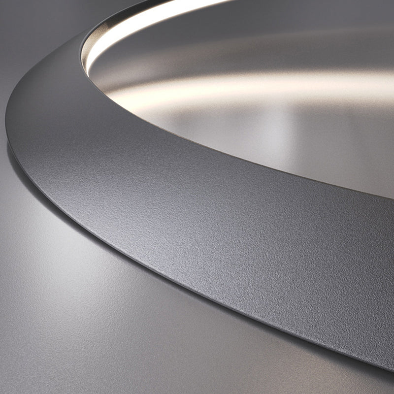 Moderne eenvoudige stijl LED hanger kroonluchter licht metalen hangerverlichting voor woonkamer