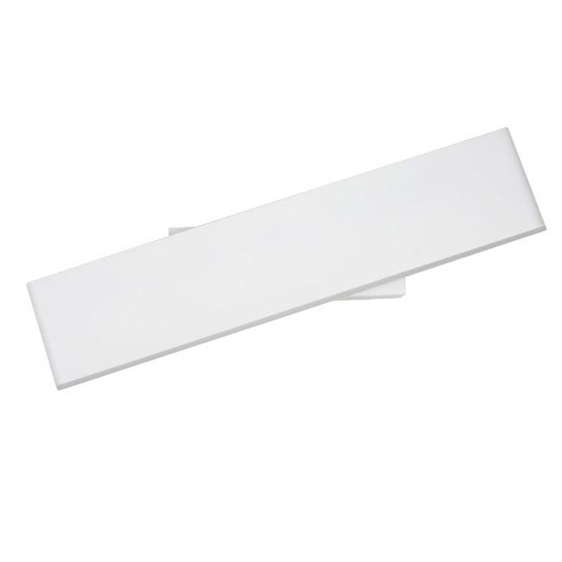 Stile moderno a parete a parete a parete a parete in metallo funzimi da parete rettangolare