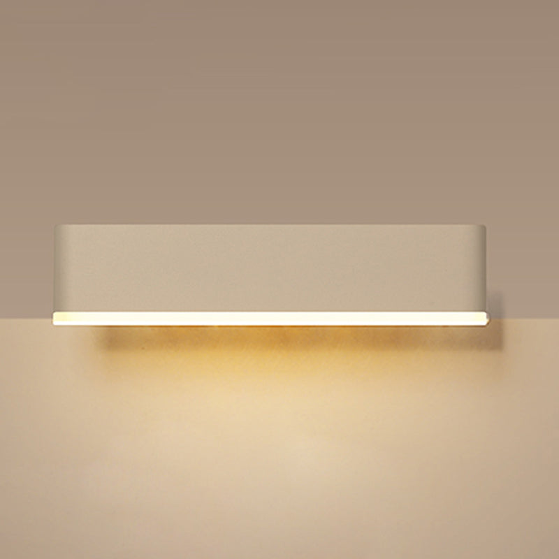 Stile moderno a parete a parete a parete a parete in metallo funzimi da parete rettangolare