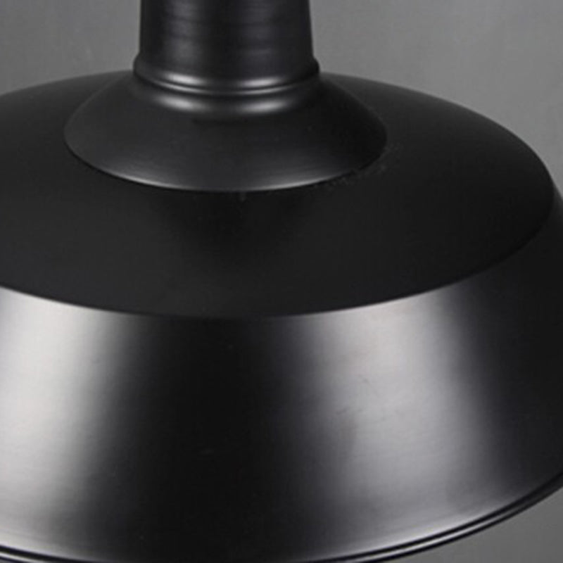 1 Light Metal Geometric Wall Lighting Fixtures Industrial Style Wall Mounted Light Fixture in Black