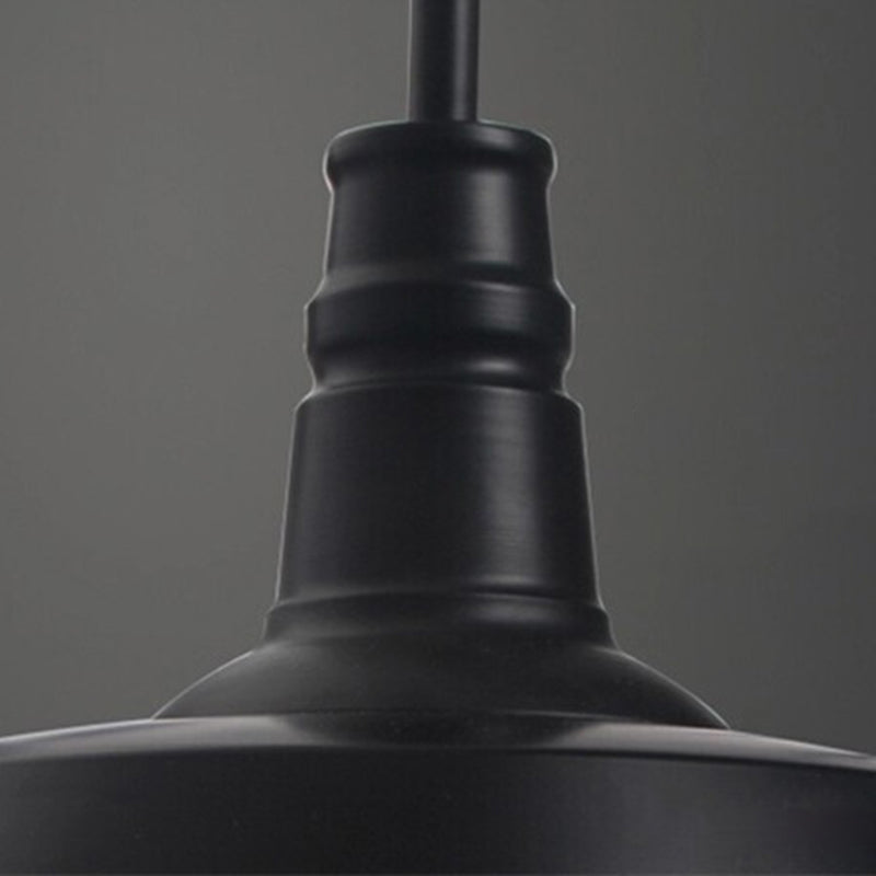 1 Light Metal Geometric Wall Lighting Fixtures Industrial Style Wall Mounted Light Fixture in Black