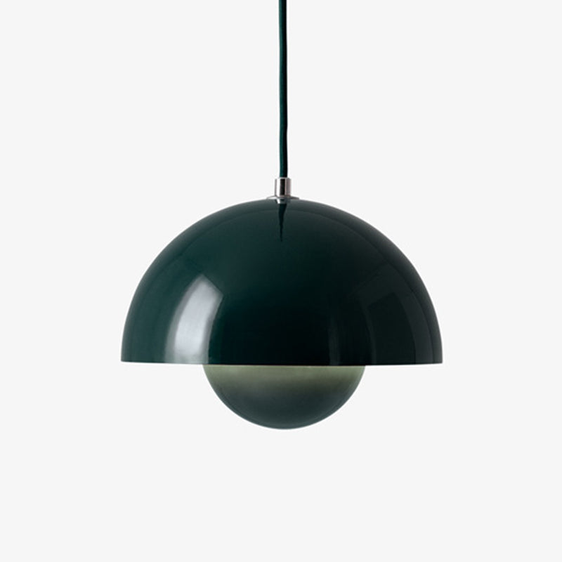 Postmoderne Kuppel Anhänger Lampe Metall 1-Licht-Licht für Esszimmer