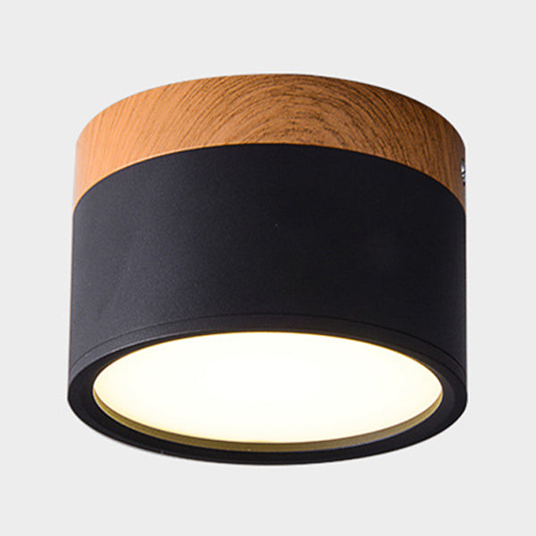 Mini LED Surface Ceiling Lamp Nordique Macaron Réglable Réglable