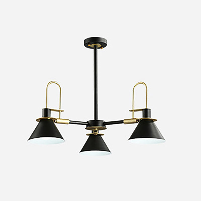 Multi Lights Minimalistisch macaron hangende plafondlicht metaalhangende kroonluchter voor zitkamer