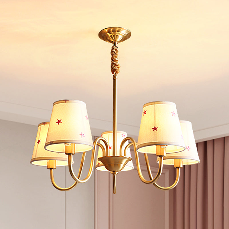 Luminaires de lustre à plusieurs têtes