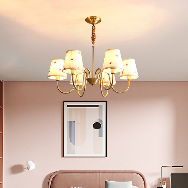 Luminaires de lustre à plusieurs têtes