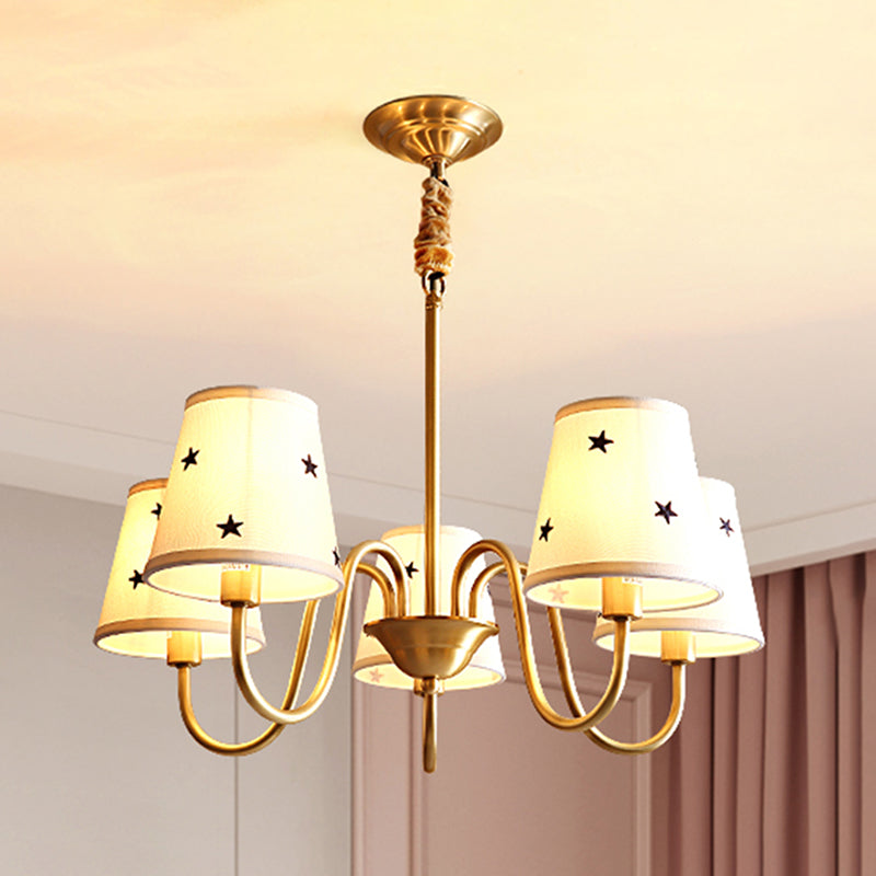 Luminaires de lustre à plusieurs têtes