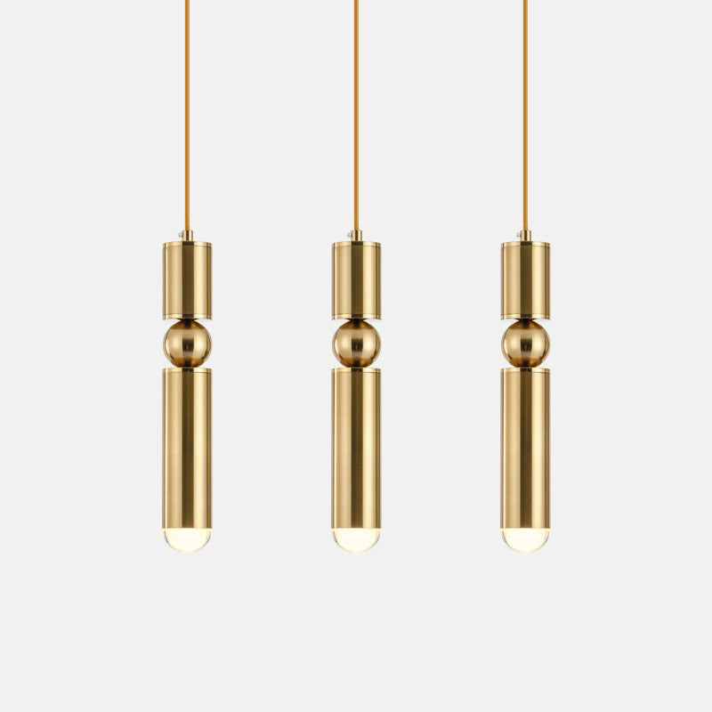 Lámpara de colgante geométrica de luz geométrica para el hogar contemporáneo para el comedor