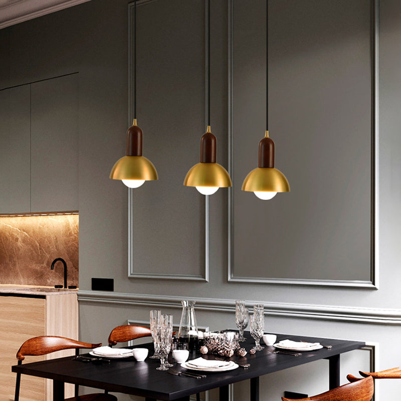 Eigentijdse boerderij hangende lamp metaal geometrische schaduw hanglamp voor eetkamer