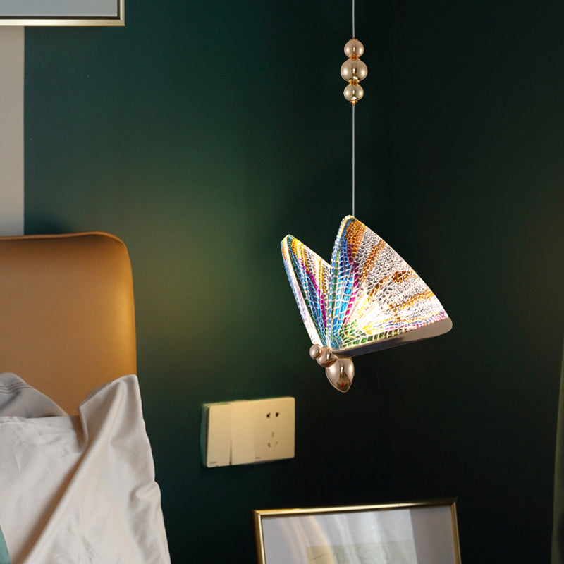 LED Butterfly Chandelier Pendant Nordic Modern Indoor Staircase Butterfly Lamp