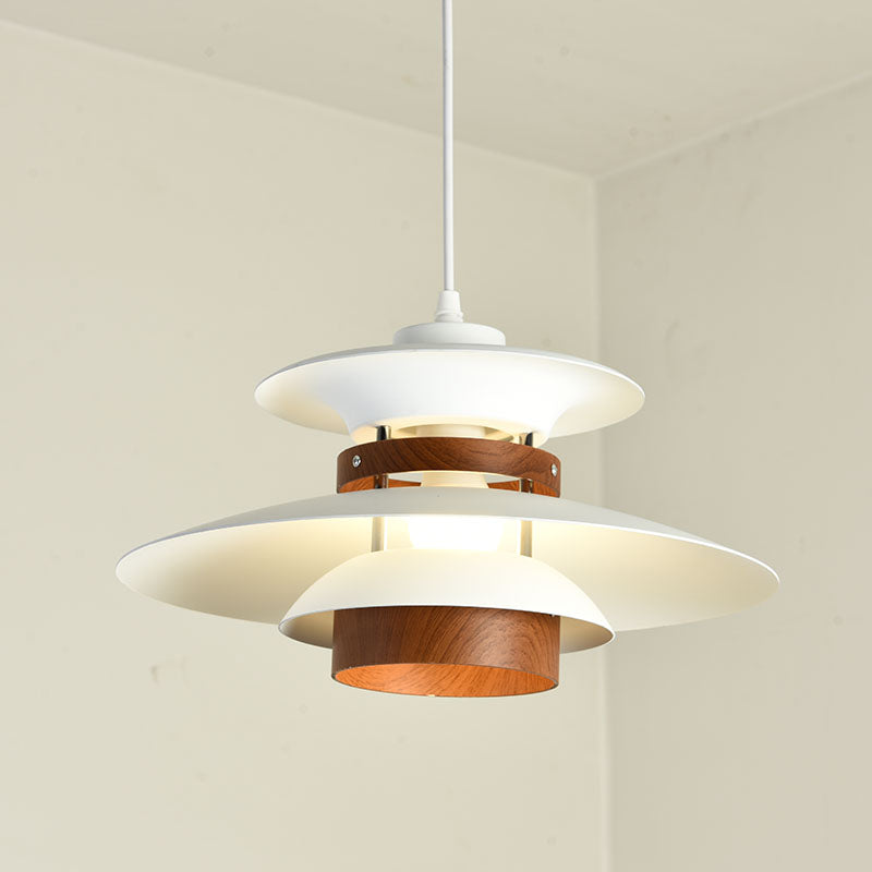 Moderne Einfachheit Metall Hanging Light Layers Design Bauernhaus Anhänger Licht für Esszimmer