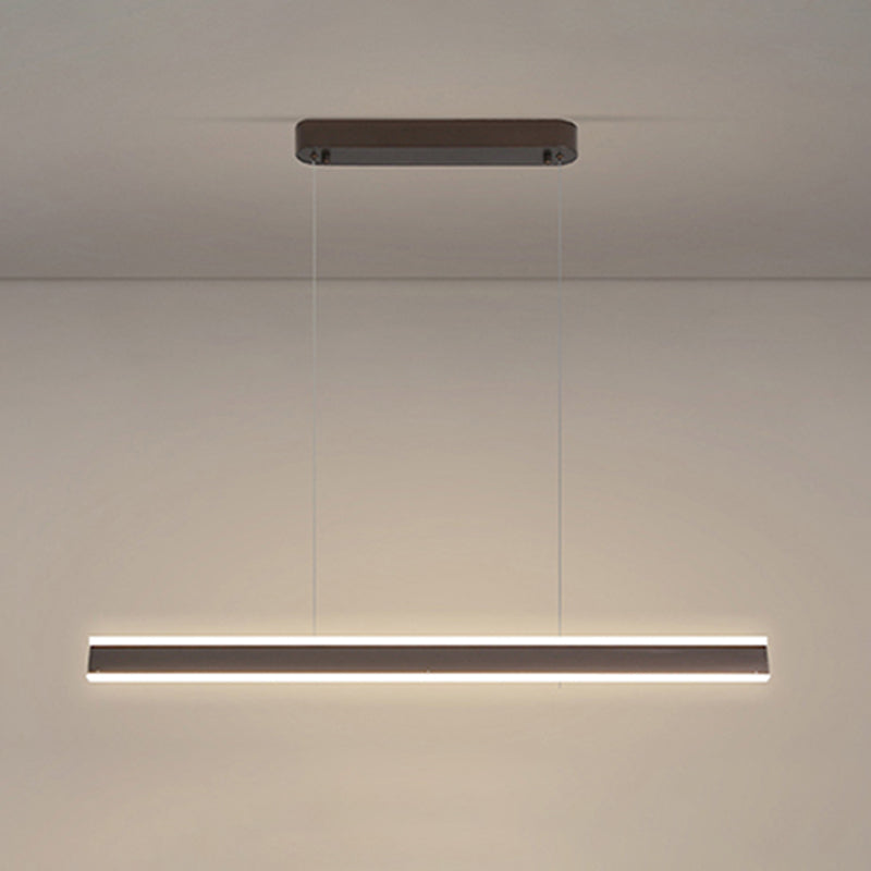 Simplicity Contemporary Kitchen Island Lights Acrylic Shade Hanging Light for Dining Room