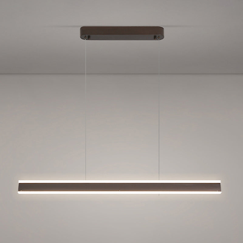 Simplicity Contemporary Kitchen Island Lights Acrylic Shade Hanging Light for Dining Room