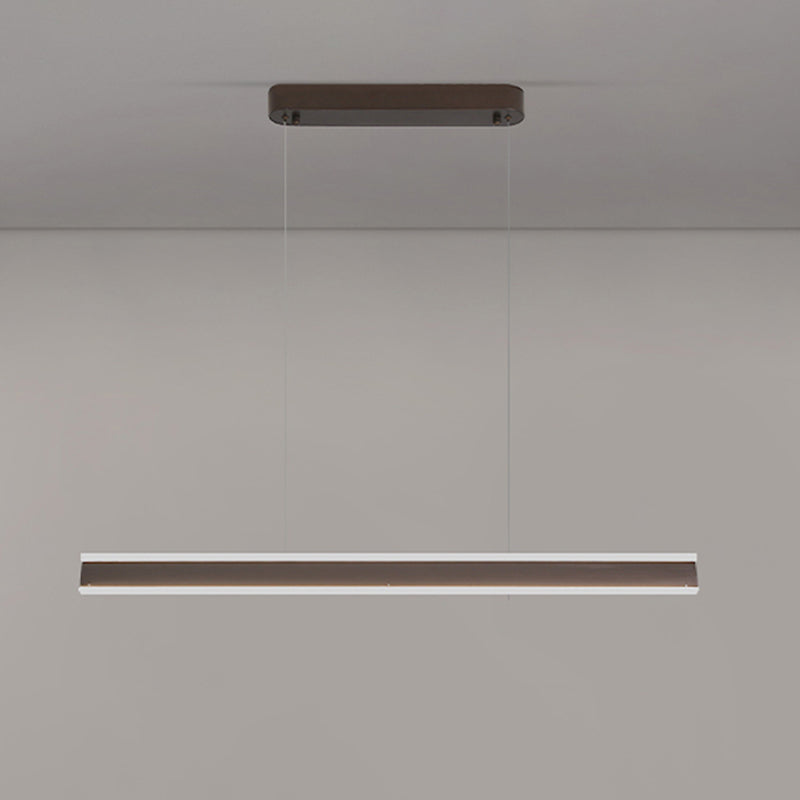 Simplicity Contemporary Kitchen Island Lights Acrylic Shade Hanging Light for Dining Room