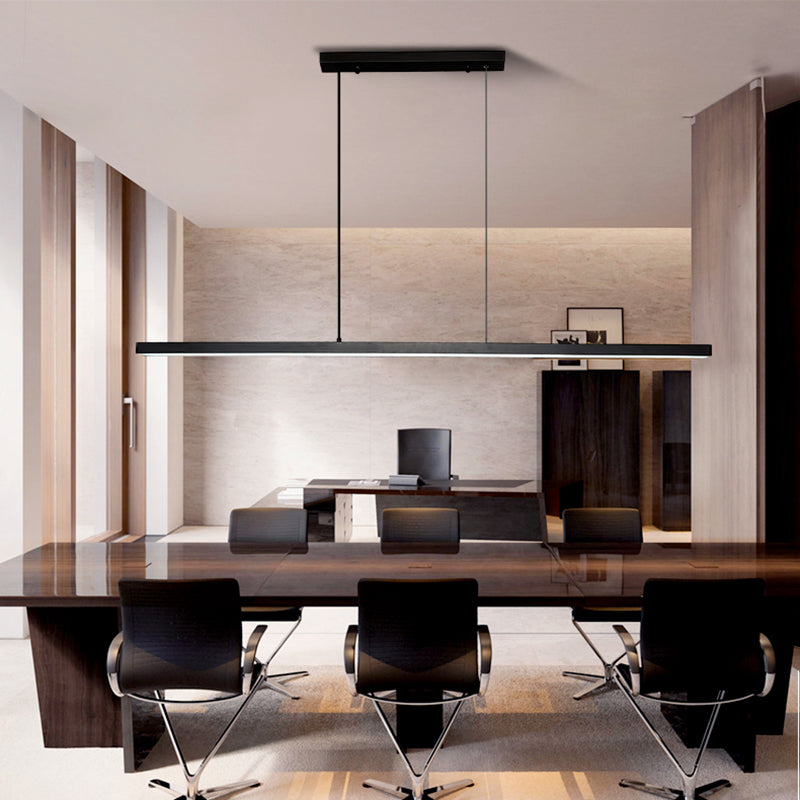 Nordic Modern Style Island Lamp Simple LED Ceiling Chandelier for Dine Room