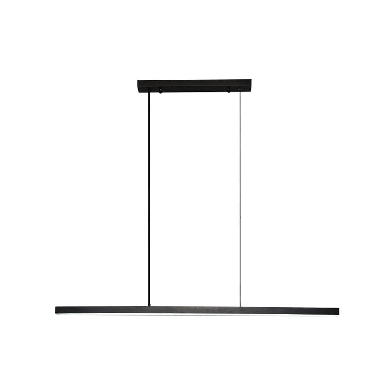 Nordic Modern Style Island Lamp Simple LED Ceiling Chandelier for Dine Room