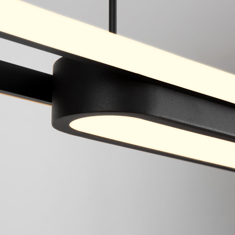 Nordic Modern Style Island Lamp Simple LED Hanging Lighting Fixture for Dining Room