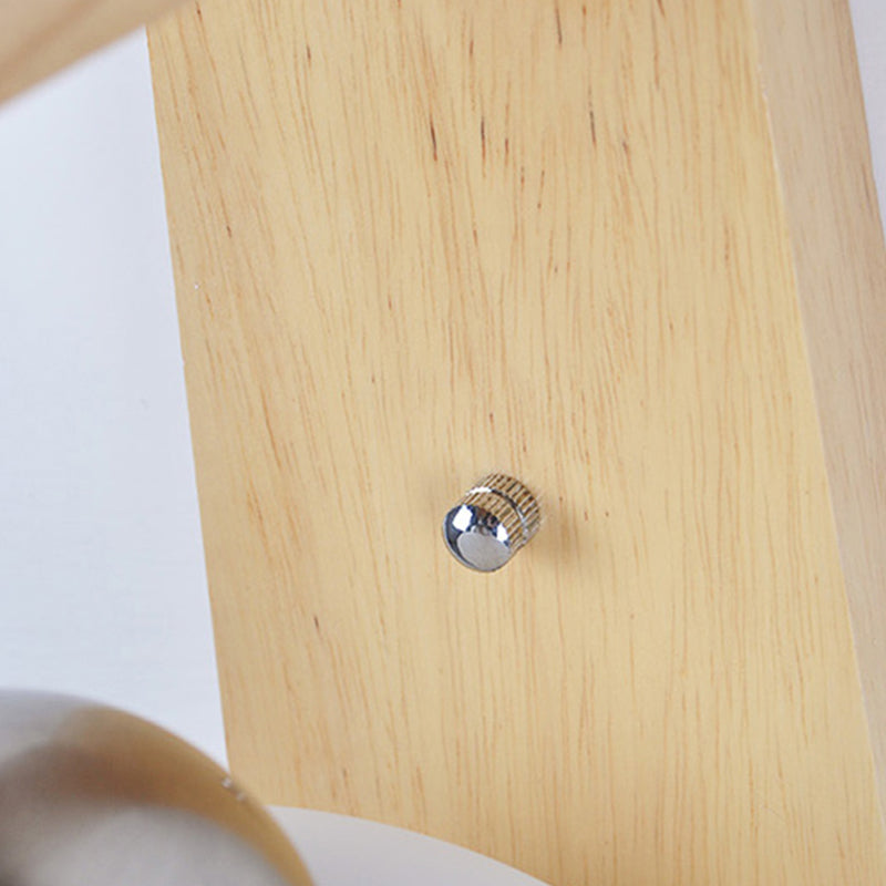 Lámpara de pared de estilo de estilo moderno accesorio de vidrio blanco de 1 bombilla Luz de montaje de pared de dormitorio