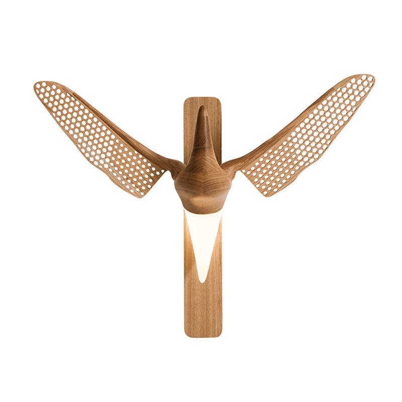 Lámpara de pared en forma de gaviota de estilo diseñador 1 Luz de la sala de estar de la sala de estar Luz montada en la pared