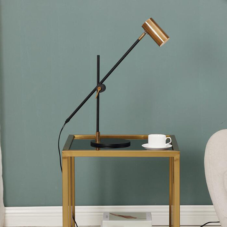 Postmoderner Nachttisch leichter verstellbarer Arm Design Tischlampe für Schlafzimmer Wohnzimmer