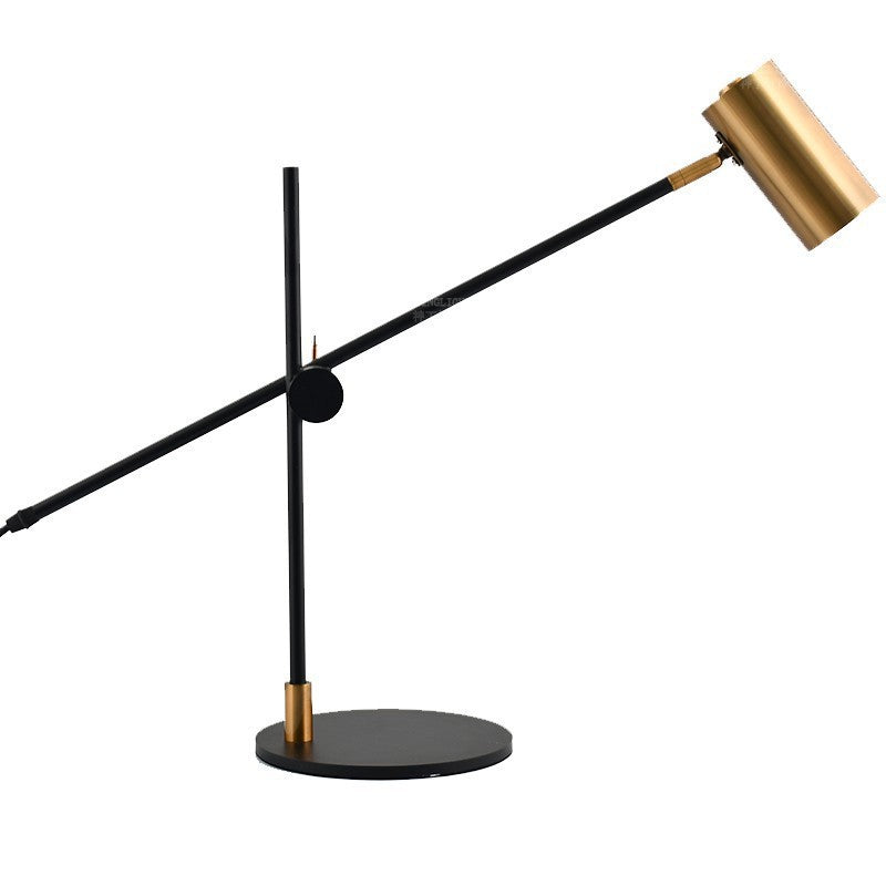 Postmoderner Nachttisch leichter verstellbarer Arm Design Tischlampe für Schlafzimmer Wohnzimmer