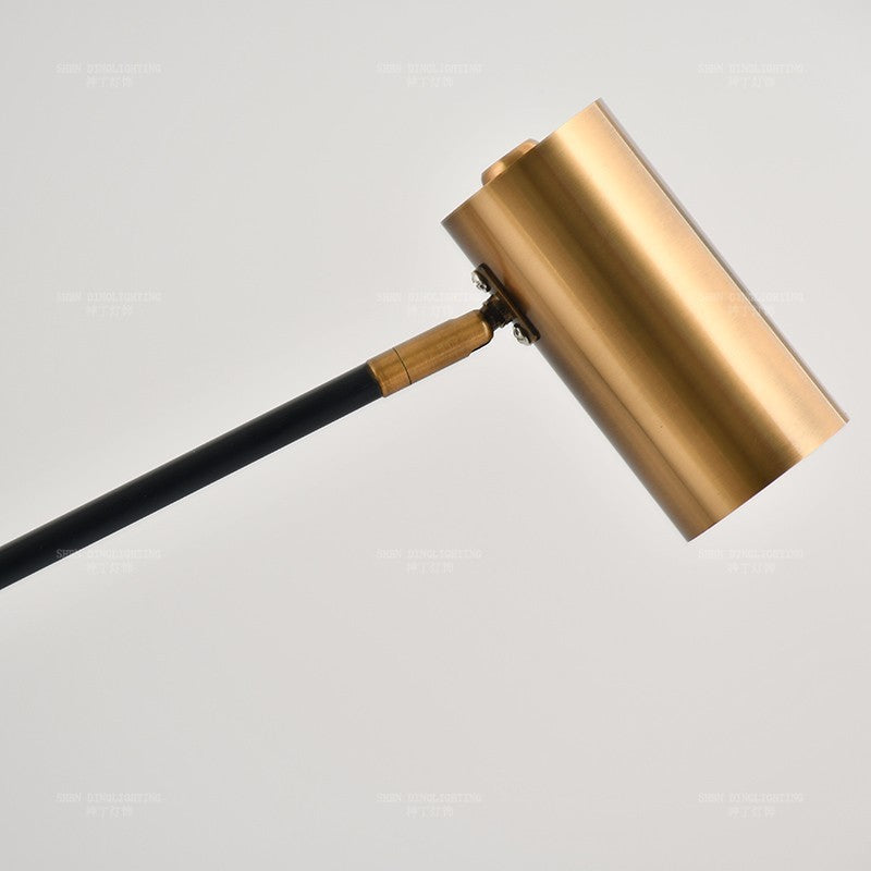 Postmoderner Nachttisch leichter verstellbarer Arm Design Tischlampe für Schlafzimmer Wohnzimmer