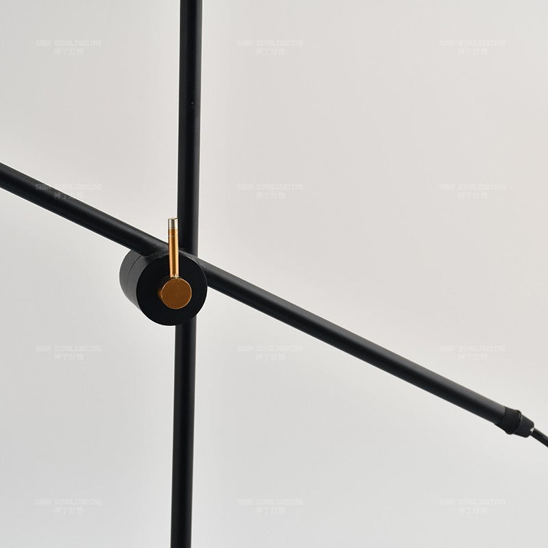 Postmoderner Nachttisch leichter verstellbarer Arm Design Tischlampe für Schlafzimmer Wohnzimmer